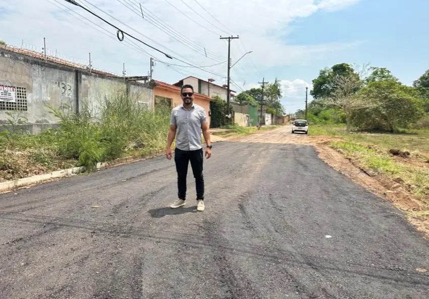 Recuperação asfáltica na Rua Tácito Rego melhora trafegabilidade em Porto Velho
