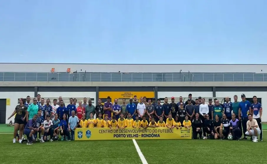 Workshop sobre treinamentos de futebol é realizado em Porto Velho pela CBF Academy e FFER