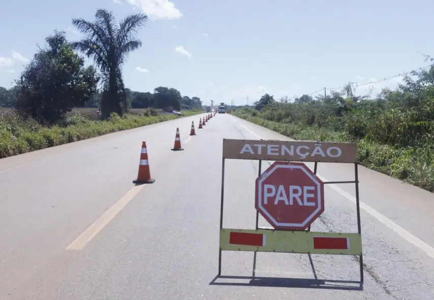 Obras na BR-364 em outubro com serviços de fresagem e conservação em Rondônia