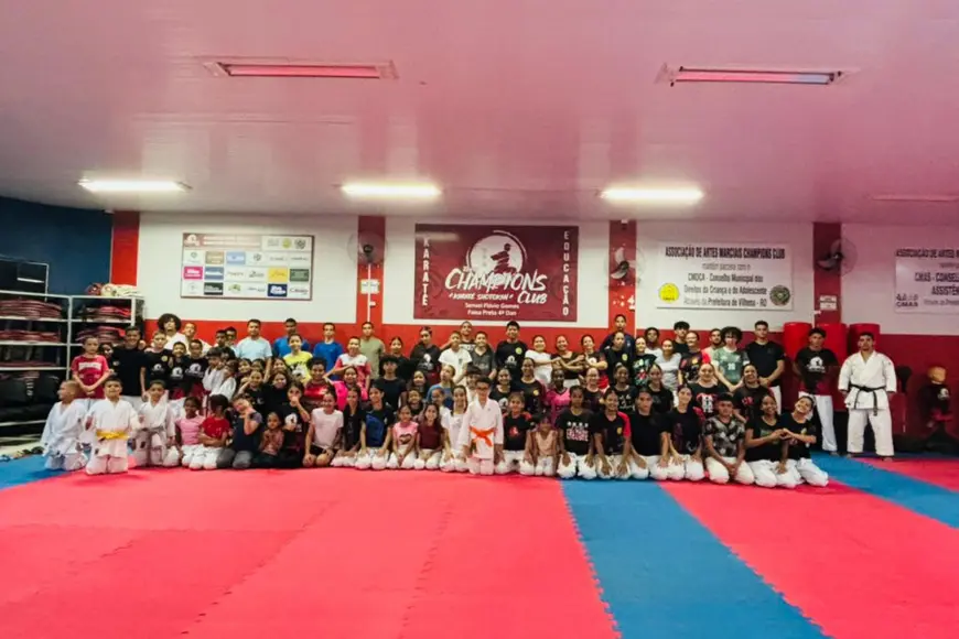 Copa Champions de Karatê Interestilos em Vilhena reúne recorde de inscrições