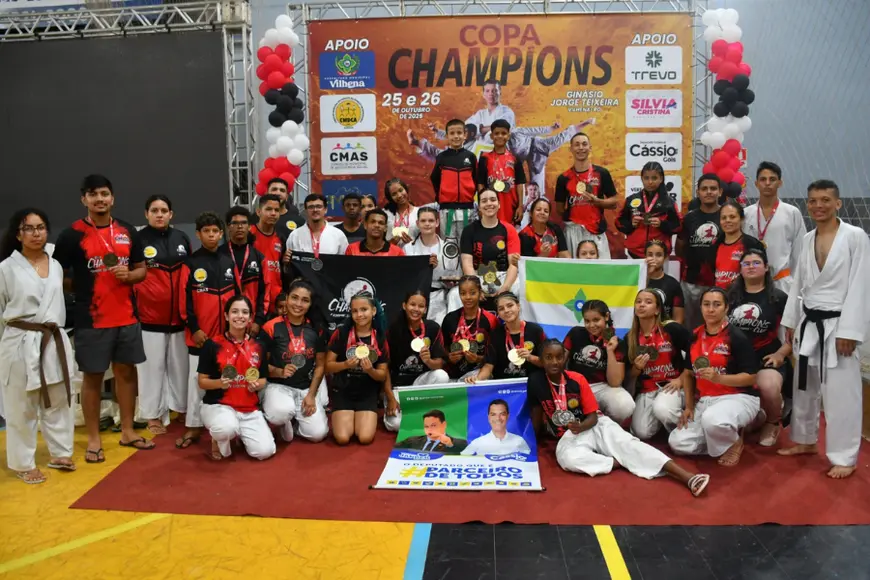 Copa Champions de Karatê Interestilos reúne 853 atletas em Vilhena