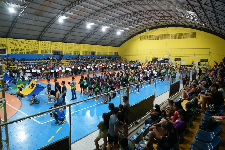 Iniciada a Copa Madeirão de Futsal 2025 com 90 equipes em Porto Velho