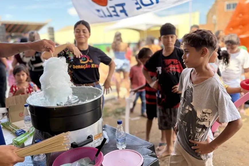 Instituto 3D realiza festa do Dia das Crianças em Porto Velho com apoio de Delegado Camargo