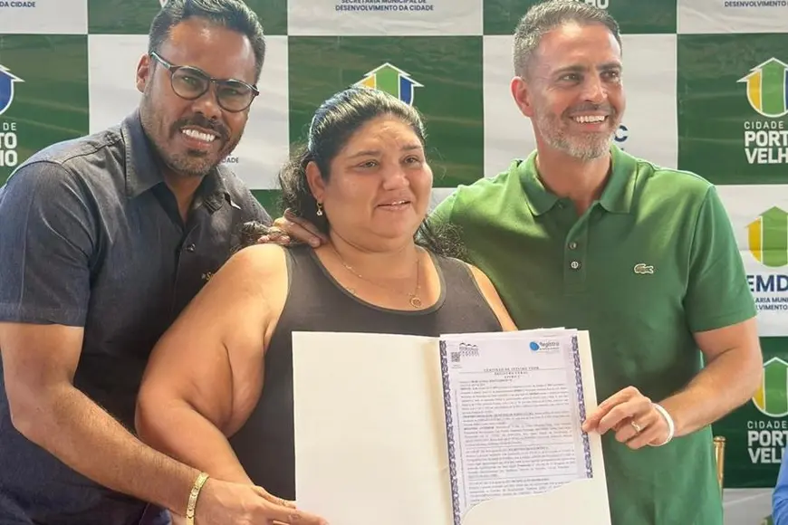 Prefeitura entrega Títulos Definitivos de Propriedade a 269 famílias em Porto Velho
