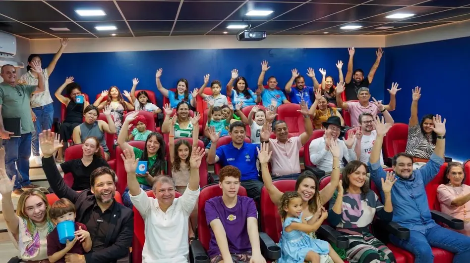 NACC inaugura sala de cinema para crianças em tratamento oncológico em Porto Velho
