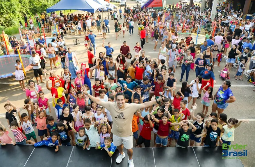 Festa das crianças no Residencial Morar Melhor atrai mil participantes