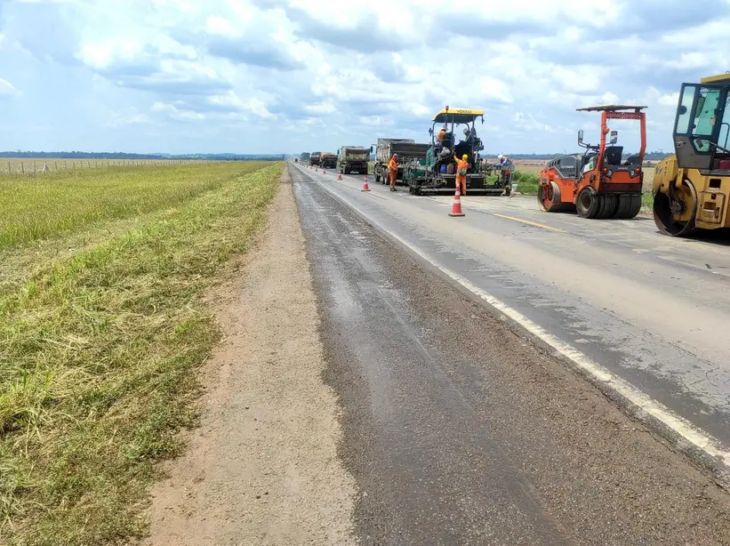Nova 364 intensifica recuperação da BR-364 em Vilhena até 25 de outubro