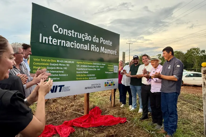 Ponte Binacional Brasil Bolívia em Guajará Mirim receberá R$ 420 milhões em investimentos