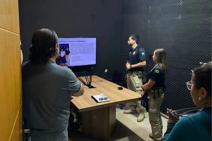 PRF em Rondônia fortalece parceria com imprensa durante visita ao Rondoniaovivo