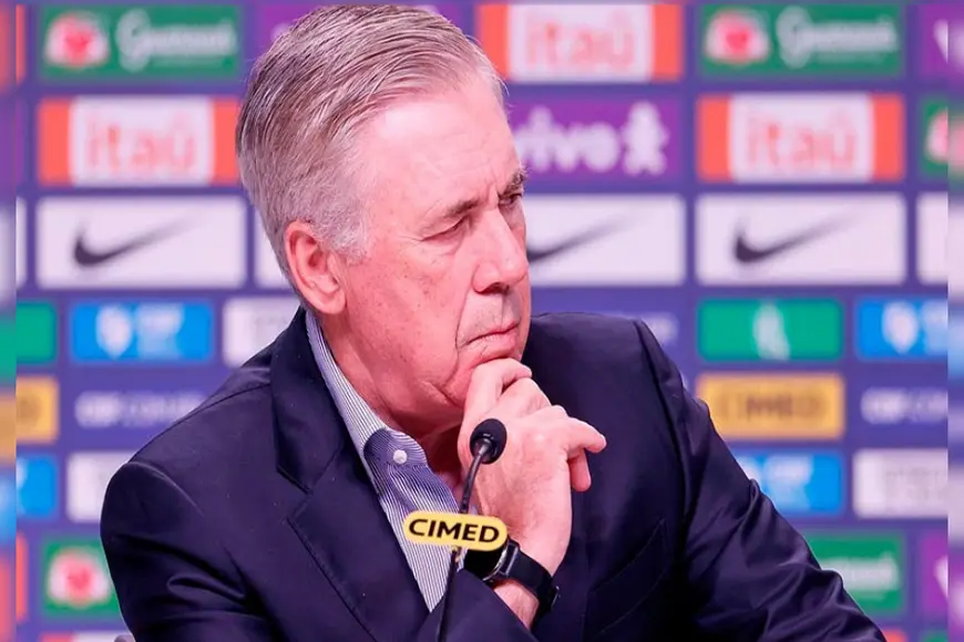Ancelotti convoca jogadores para amistosos da Seleção Brasileira na Ásia