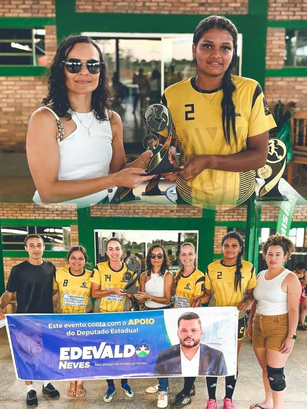 Torneio Feminino de Futebol Suíço em Espigão d’Oeste é sucesso com apoio do Deputado Edevaldo Neves