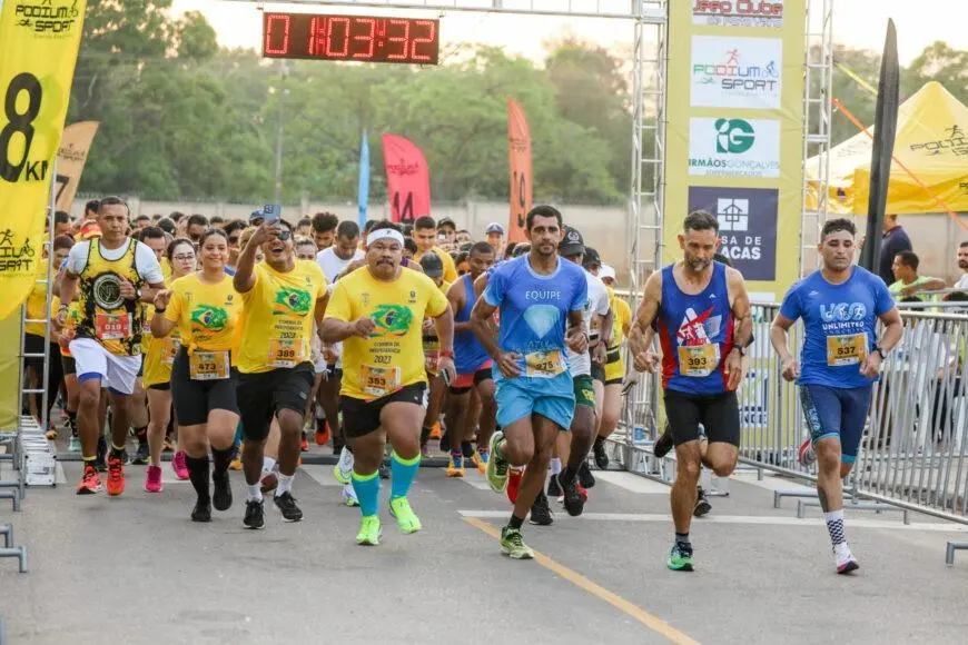 Deputado Alan Queiroz apoia equipe de Pimenta Bueno na Rondônia Run