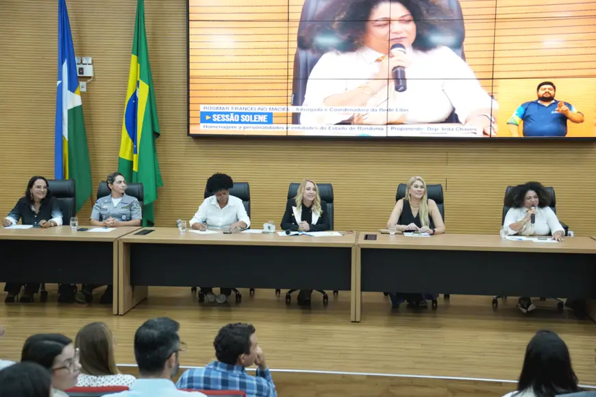 Assembleia Legislativa de Rondônia entrega Títulos Honoríficos a mulheres destaque