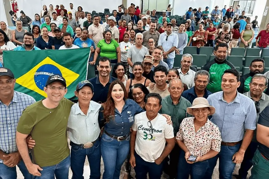 Cristiane Lopes lança projeto Terra Fértil para fortalecer agricultura familiar em Rondônia