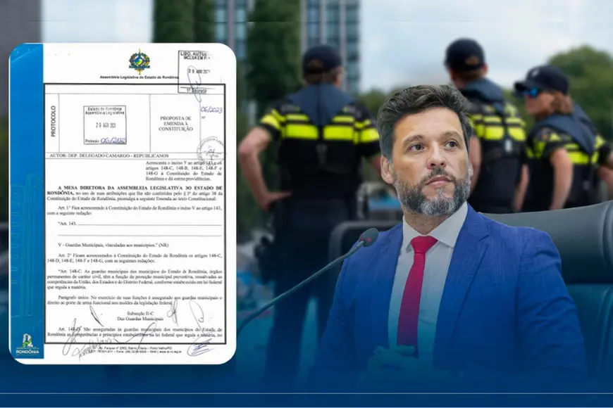 Deputado Delegado Camargo viabiliza I Curso de Formação da Guarda Municipal de Ariquemes