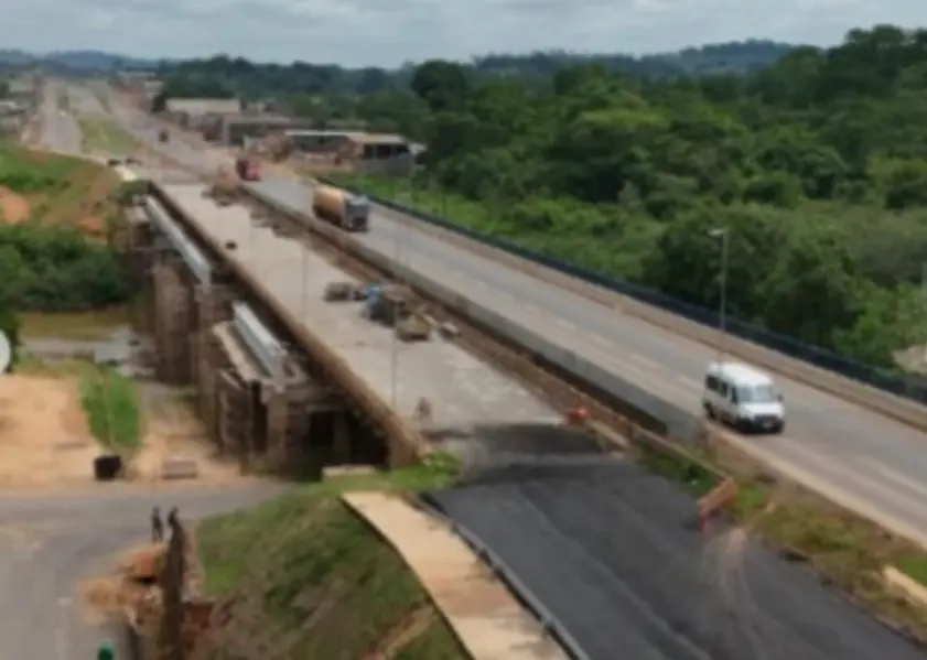 DNIT avança na construção de nova ponte sobre o Rio Jaru na BR-364 em Rondônia