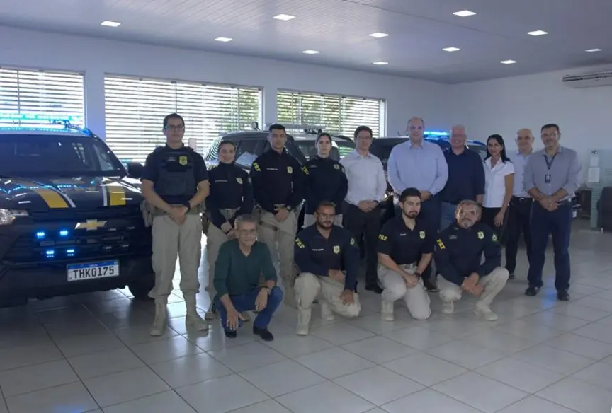 Nova 364 doa três veículos à PRF para fortalecer segurança nas rodovias em Rondônia