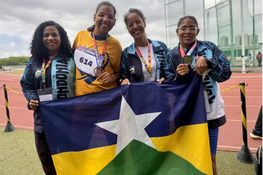 Rondônia se destaca nas Paralimpíadas Escolares com recorde e medalhas