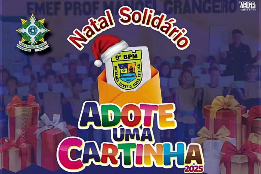Polícia Militar de Rondônia lança Projeto Adote Uma Cartinha para o Natal