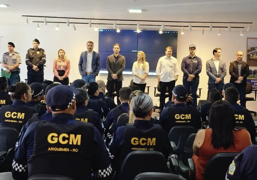 Ariquemes inicia curso inédito para capacitar Guarda Municipal em armamento