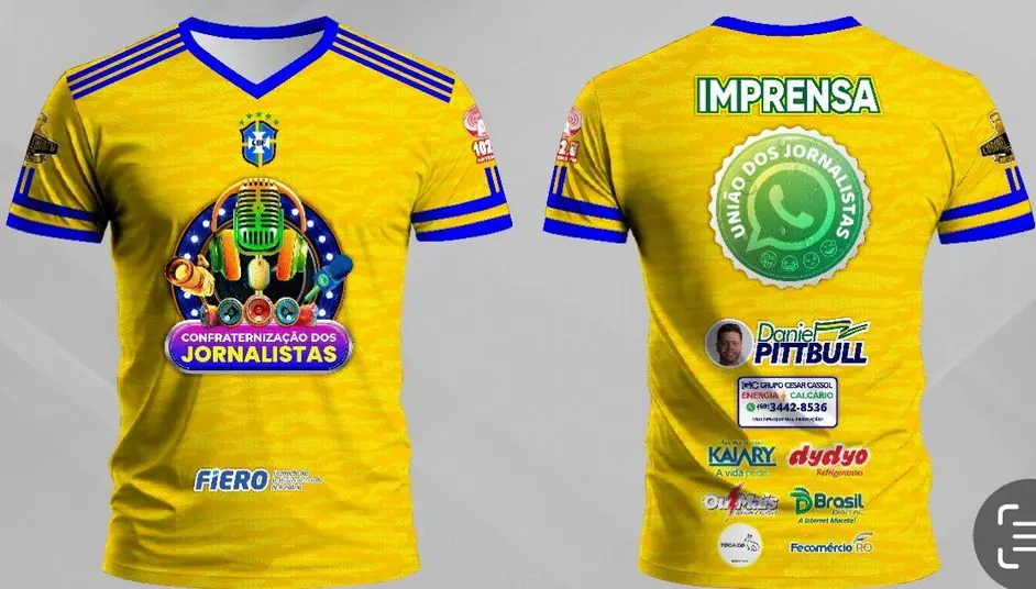 Pit Stop para retirada de camisetas da Festa dos Jornalistas acontece em dezembro