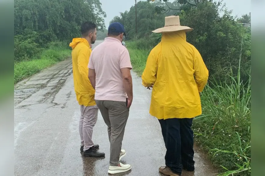 Vereador Wanoel Martins realiza vistoria em bairro de Porto Velho após chuvas intensas