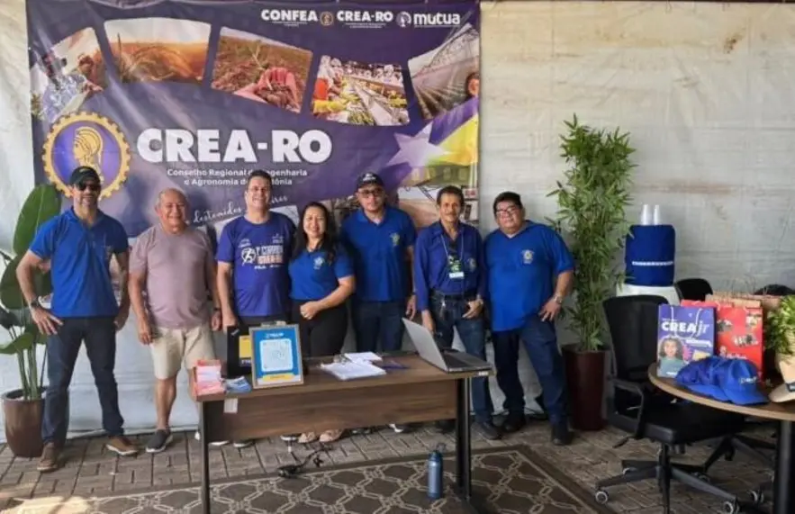 Crea-RO participa da AGROTEC e promove inovação no setor agroindustrial