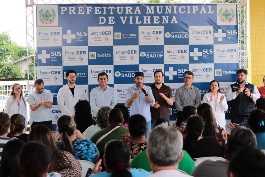 Deputado Fernando Máximo lança programa EmagreCER em Vilhena com uso de Mounjaro