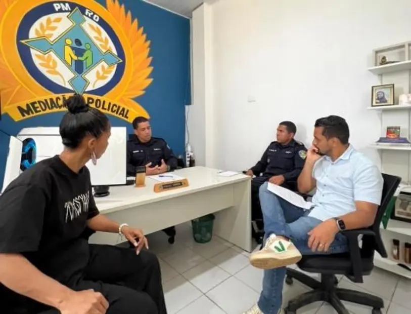 Vereador Dr Gilber promove reunião com PM para garantir segurança em festas de fim de ano em Porto Velho