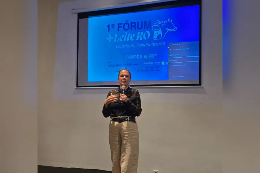 Deputada Cláudia de Jesus participa de fórum sobre fortalecimento do leite em Rondônia