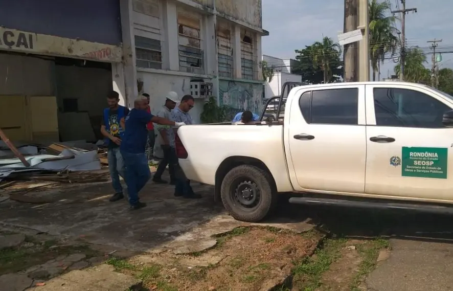 Governo de Rondônia inicia operação para fechar prédios abandonados no Centro de Porto Velho