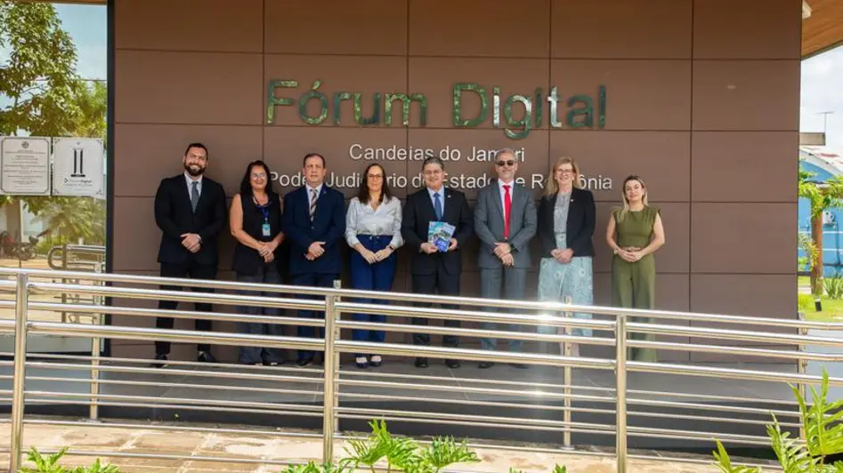 Conselheiro do CNJ visita Tribunal de Justiça de Rondônia e Fórum Digital