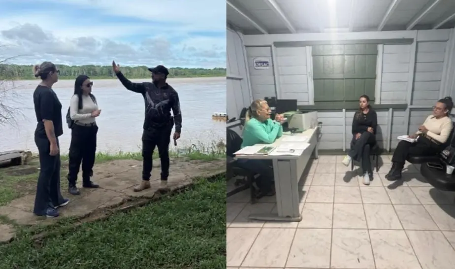 Ministério Público de Rondônia realiza visita técnica ao Baixo Madeira