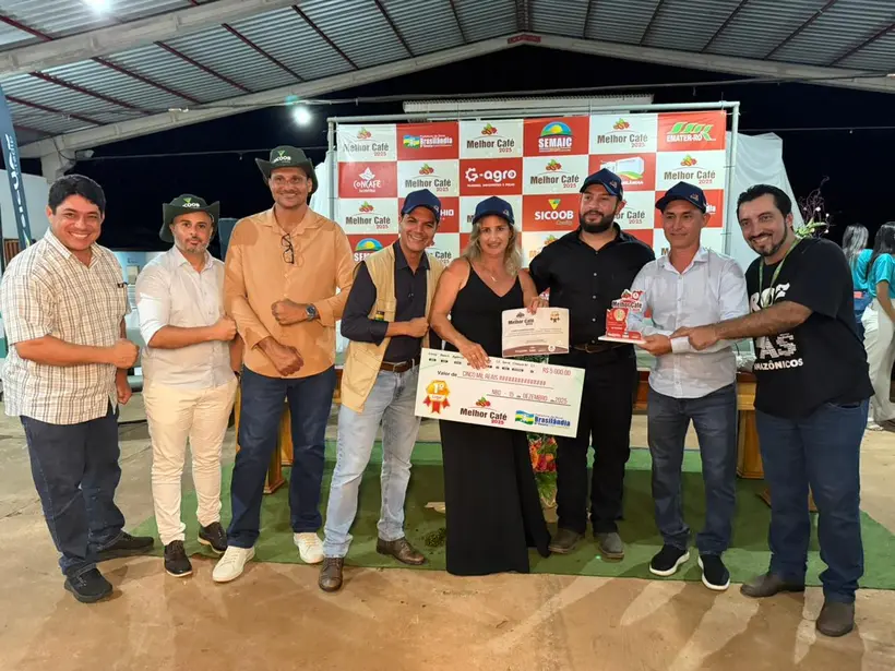 Nova Brasilândia d'Oeste realiza 4ª edição da premiação do Melhor Café