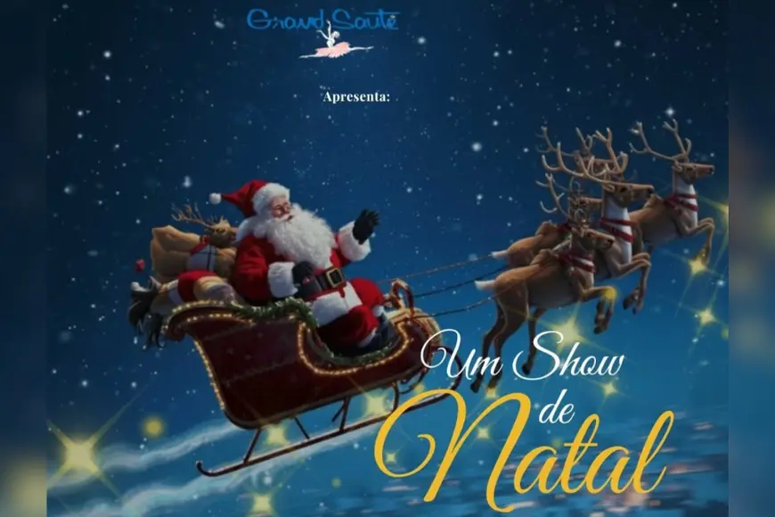 Grand Saute Studio apresenta espetáculo de Natal nos dias 14 e 15 de dezembro
