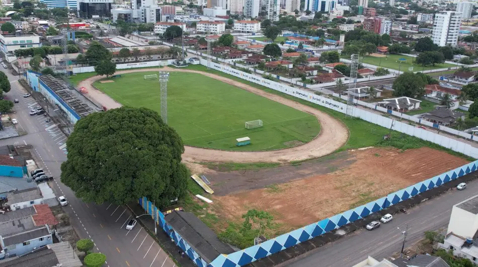 Estádio Aluízio Ferreira em Porto Velho passa por reformas para temporada 2023