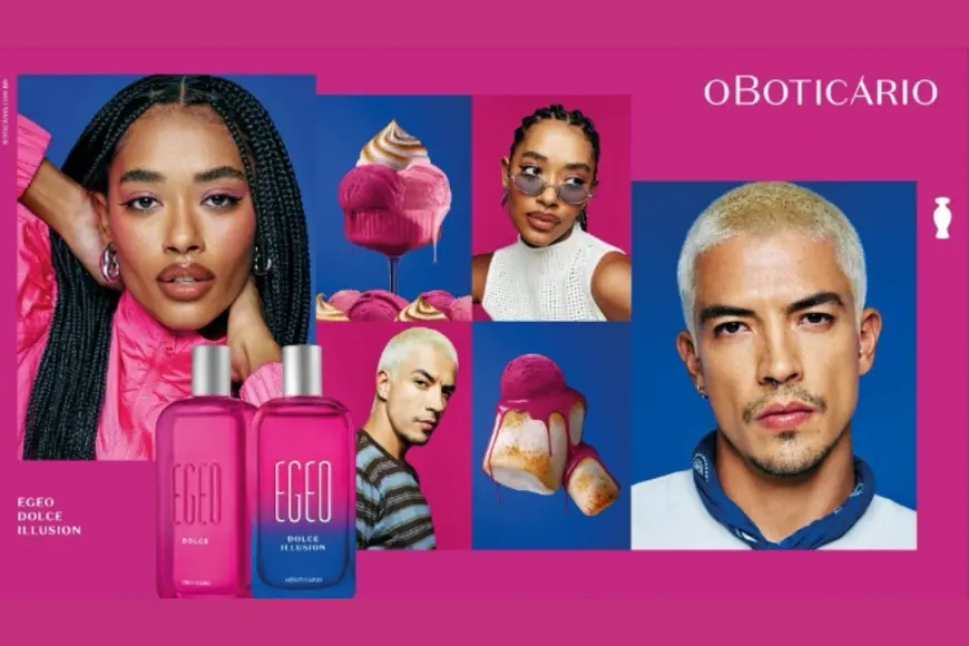 Boticário lança Egeo Dolce Illusion com tecnologia Smell The Taste