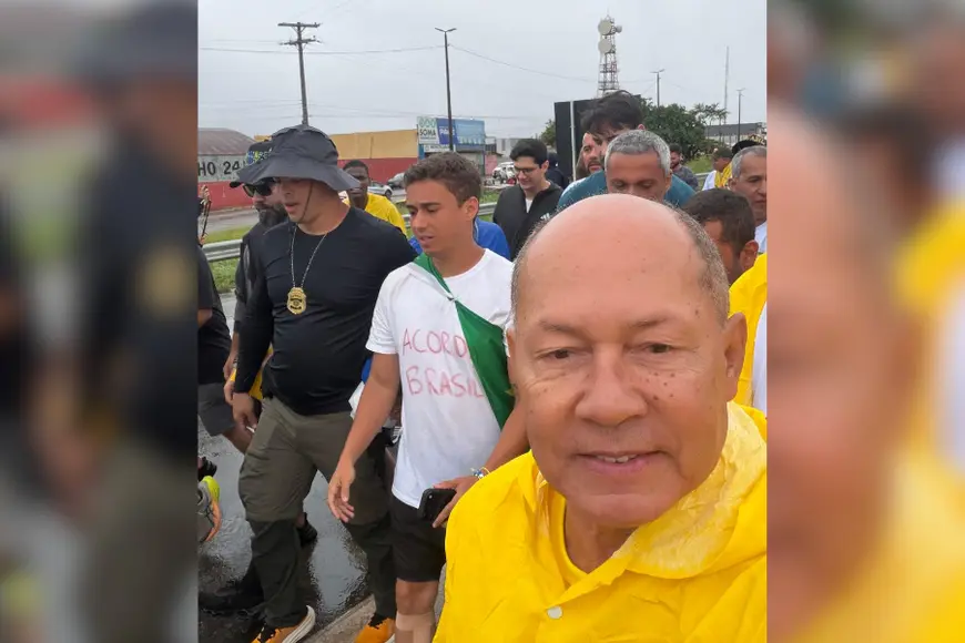 Coronel Chrisóstomo participa de Caminhada pela Liberdade rumo a Brasília