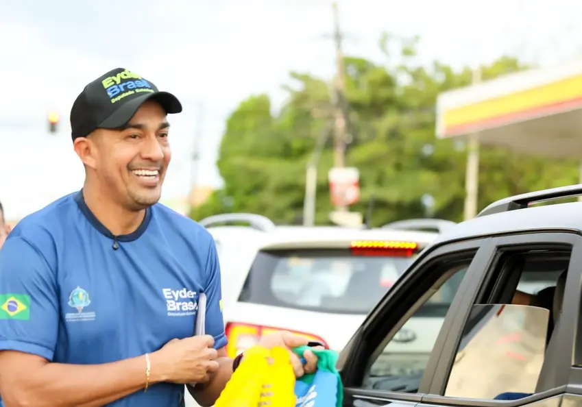 Eyder Brasil inicia prestação de contas do mandato com visitas em Porto Velho