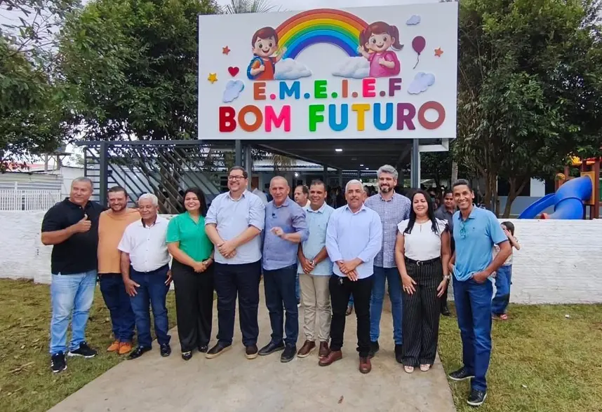 Deputado anuncia R 1 4 milhão em investimentos para escola Bom Futuro em Machadinho