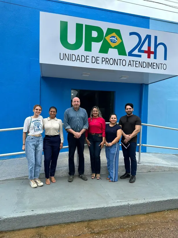 Vereador Gedeão Negreiros visita UPA e anuncia emenda de R$ 160 mil para melhorias