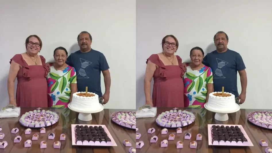 Homenagem de filhos e netos a Dolores Leal por seu legado de amor e sabedoria