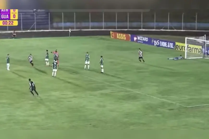 Caick José marca gol mais rápido da Copinha e garante vitória do Athletic