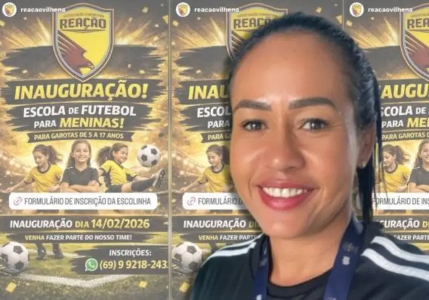 Viviane Andrade cria associação em Vilhena para promover futebol feminino