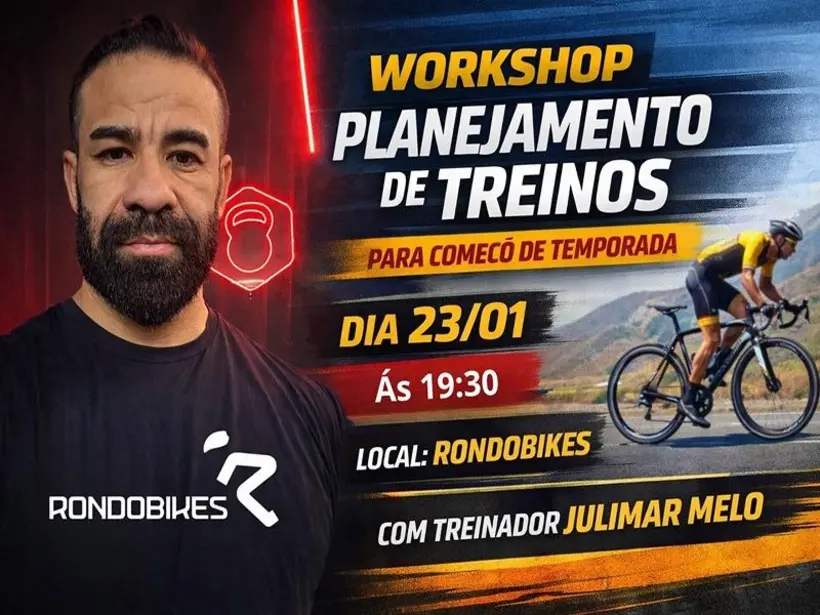 Porto Velho sedia workshop de planejamento de treinos de ciclismo no dia 23