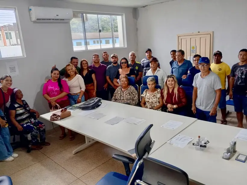 Deputado Coronel Chrisóstomo se reúne com lideranças da Reserva Extrativista do Rio Pacaás Novos