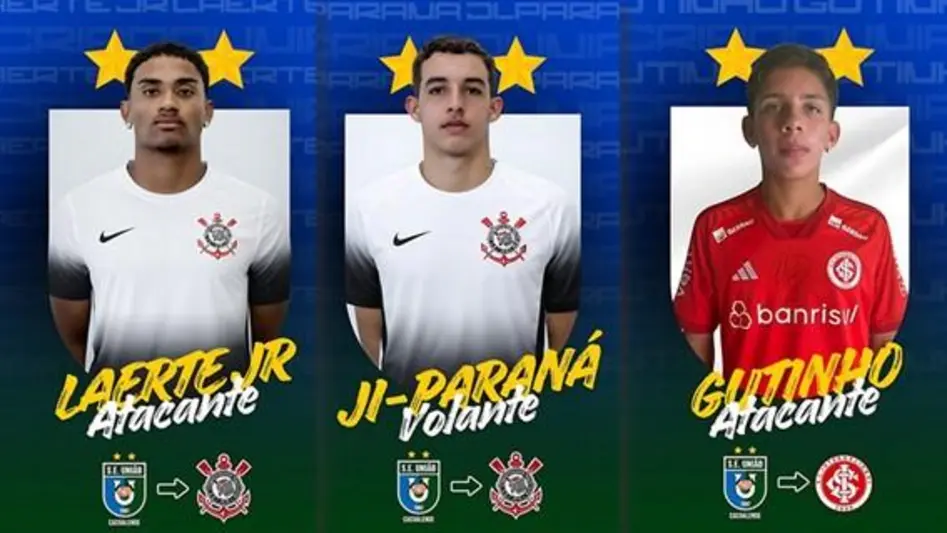 União Cacoalense se destaca na Copa São Paulo e negocia três jovens talentos