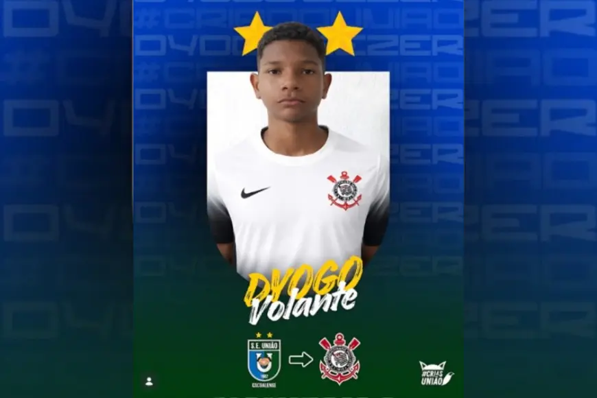 Dyogo do União Cacoalense é vendido para o Corinthians após destaque no Sub-14
