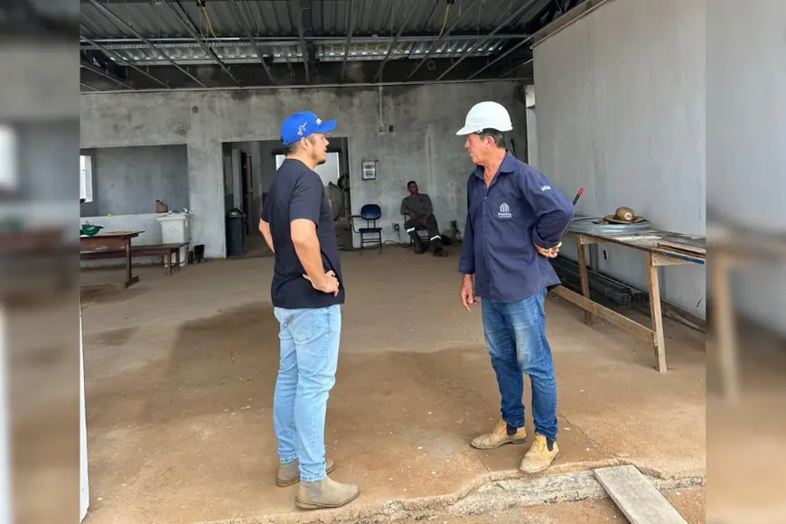 Vereador Zé Paroca visita obras de reforma do Posto de Saúde em Porto Velho