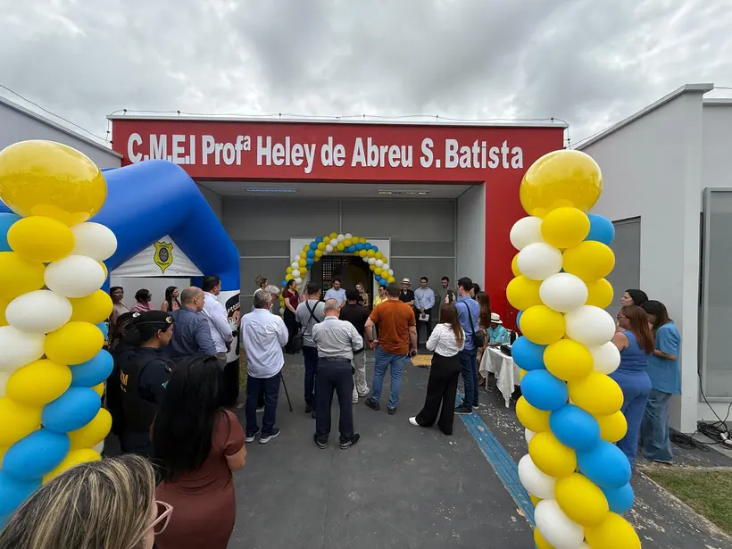 Senador Confúcio Moura entrega creche em Ariquemes com investimento de R$ 3,6 milhões